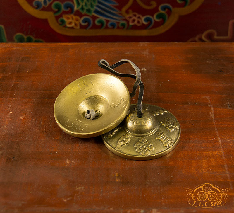 8 Auspicious Symbols Tingsha Bells
