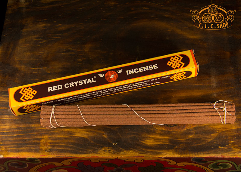 Red Crystal Traditional Tibetan Herbal Incense