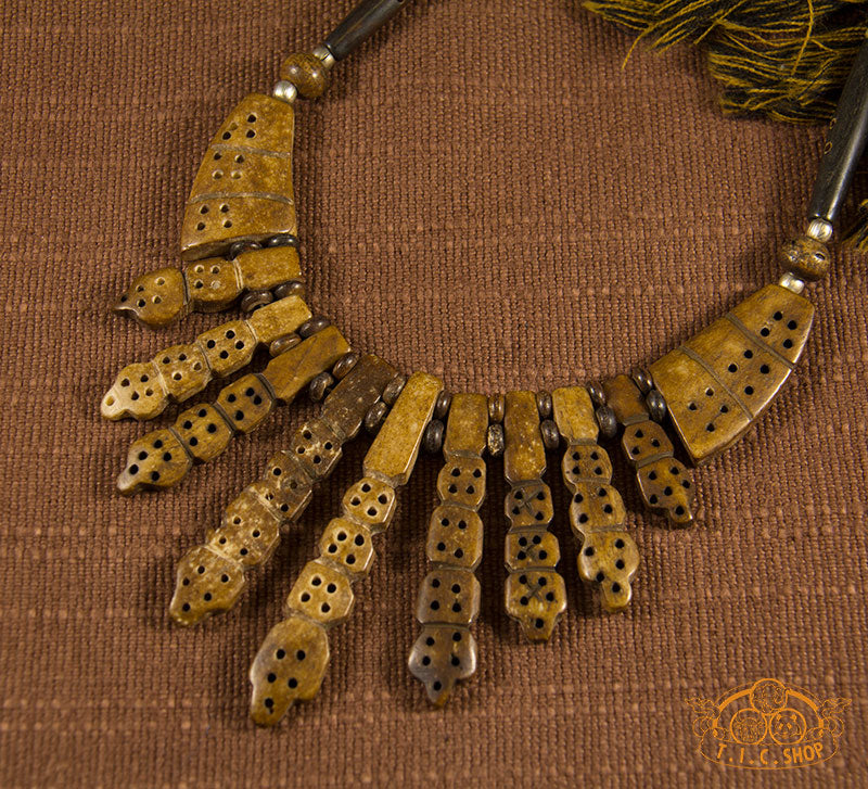 Yak Bone Amulet Necklace